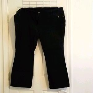 Black Gitano Pants Size 28